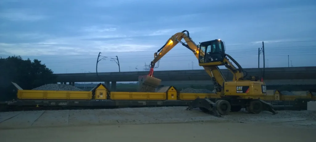 Ballastbaanvernieuwing RET
