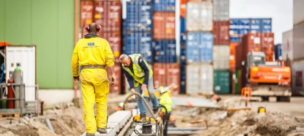 Kraanbaan Oosterhout Container Terminal