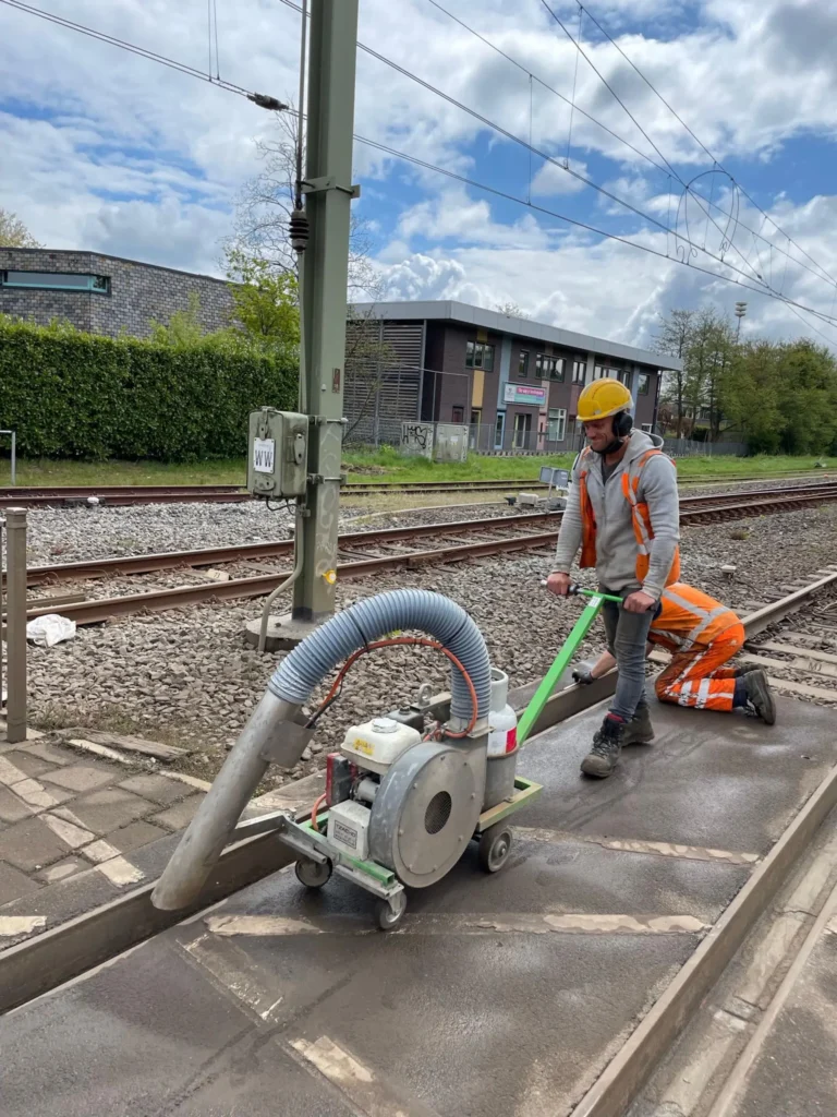 Vernieuwing spoorwegovergang Pijlslaan